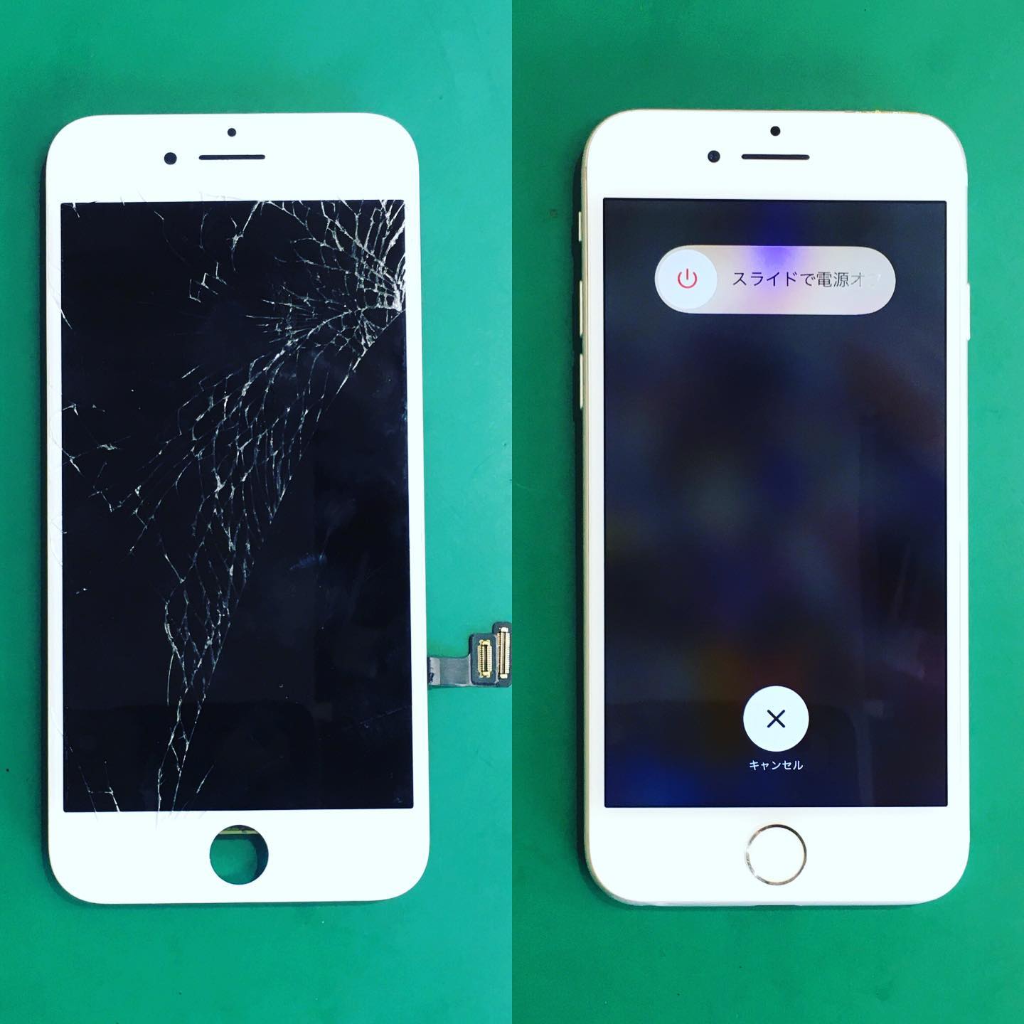 あま市のO様がiPhone7の液晶修理でご来店📲

引きずったように画面が割れていました🥺
液晶漏れも多数ありましたが、30分程でスムーズにお返しができました🥰
今後ともよろしくお願いします⭐️

お問い合わせ▶️0120-14-3956

#名古屋 #栄 #iPhone 修理#最速修理 #即日修理 #データそのまま #液晶修理